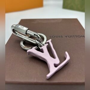 SOLD Louis Vuitton Portocre LV Shape Key Holder Bag Charm
